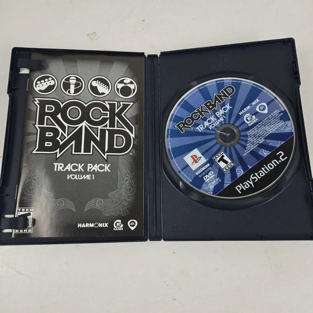 5 Sony PlayStation 2 Games: ATV Harry Potter Final Fantasy Rock Band Guitar Hero